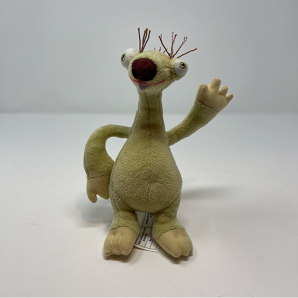 Vintage Ice Age Sid The Sloth Plush 7 Inch